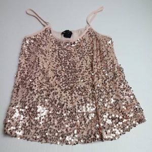 Rue 21 Sequins  Tank Top Size M